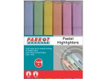 Marker Highlighter Pastel Assorted Pouch 6