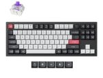 Keychron Q3 HE QMK 80% Wireless Custom Mechanical Keyboard (Nebula Switch)) - Carbon Black