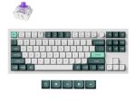 Keychron Q3 HE QMK 80% Wireless Custom Mechanical Keyboard (Nebula Switch) – Shell White