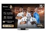 HISENSE LEDN75U8Q Mini LED Pro QLED 165hz 4k Smart 75''