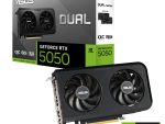 ASUS Dual GeForce RTX 5050 8GB GDDR6 OC Edition