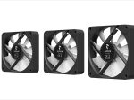 Aerocool APNX FP1 120mm PWM ARGB Fan - Black - 3 pack with Hub