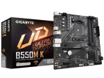 GIGABYTE AMD B550 Chipset for AMD AM4; 4x Dual DDR4; 2x M2; HDMI; DP Motherboard