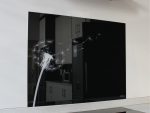 Decorative Glass Wall Tile (598 x 650 x 6mm) Dandelion