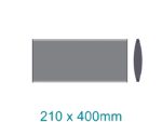 Sign Frame (210*400mm - Double Sided - Wall Mounted)
