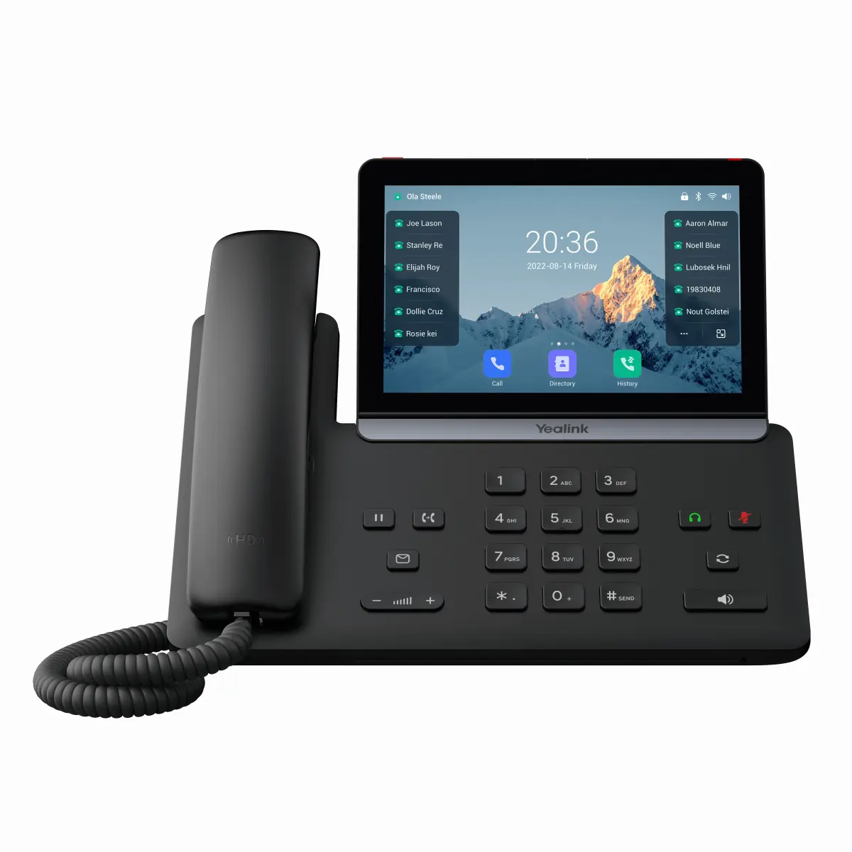 Yealink Smart Business Phone T88W - Android 13, 7" Capacitive