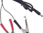 Solarix Cable DC Male to Battery Clamps
