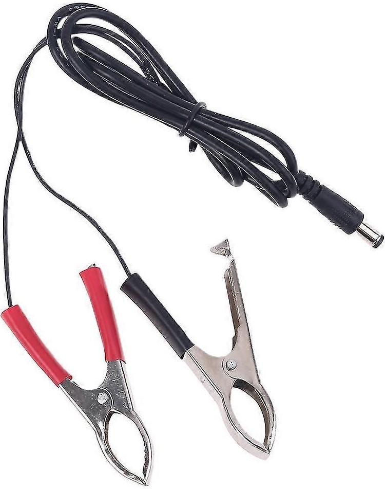Solarix Cable DC Male to Battery Clamps