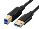UGreen US210 USB-A Printer Cable 2M - Black