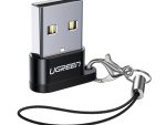 UGREEN USB A Male to USB Type-C Female Adapter (Black)