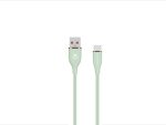 Volkano Flexi Series USB to Type-C 2.5M 30W - Green