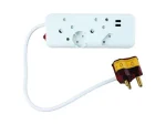Ellies 4-Way High Surge Multiplug