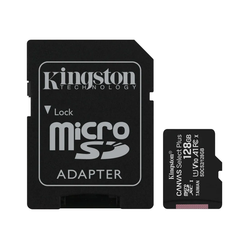 Kingston Canvas Select Plus MicoSD Memory Card 128GB