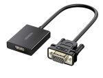 UGreen VGA to HDMI Converter | Male to Female | 1080P Full HD - Black