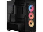 Corsair 3500X RS-R ARGB Tempered Glass Mid-Tower PC Case; Black