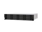 12-bay QNAP rackmount NAS, AMD Ryzen V1000 series V1500B 4C/8T 2.2GHz,