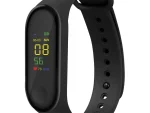 Rocka Heartbeat Series Fitness Band with Heart Rate Monitor - Black -