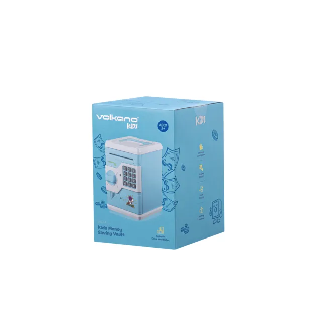 Volkano Money Vault - Blue