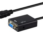 UniQue HDMI Male To Female VGA With Audio Adaptor