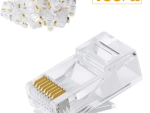 Netix RJ45 100 Pack Cat5 Shielded Connectors