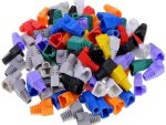 Netix RJ45 Multi Color 100 Pieces Rubber Boots
