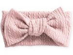 Bow Headband - Baby Pink