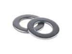 Flat Zinc Plated 8x25x2 Washer | 16 pack