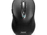 Port Expert Wireless Black Mouse