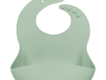 Silicone Bucket Bib - Sage