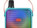 Volkano Kids SongSeeker Bluetooth Karaoke Machine with Wireless BT Mic