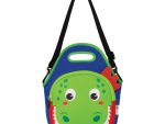Quest Neoprene Lunch Bag - Dino - Blue/Green