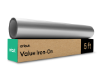 Cricut Value Iron-On 30.5 cm x 1.5 m Silver