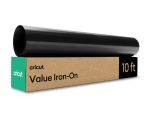 Cricut Value Iron-On 30.5cm x 3m Black