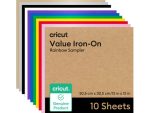Cricut Value Iron-On; Rainbow Sampler - 30.5 cm x 30.5 cm