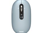 Port Connect PURE MAC Rechargeable Wireless and Bluetooth Mouse - Storm