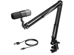 NearStream Podcast/Studio Condenser Microphone with Metal Boom Arm Stand