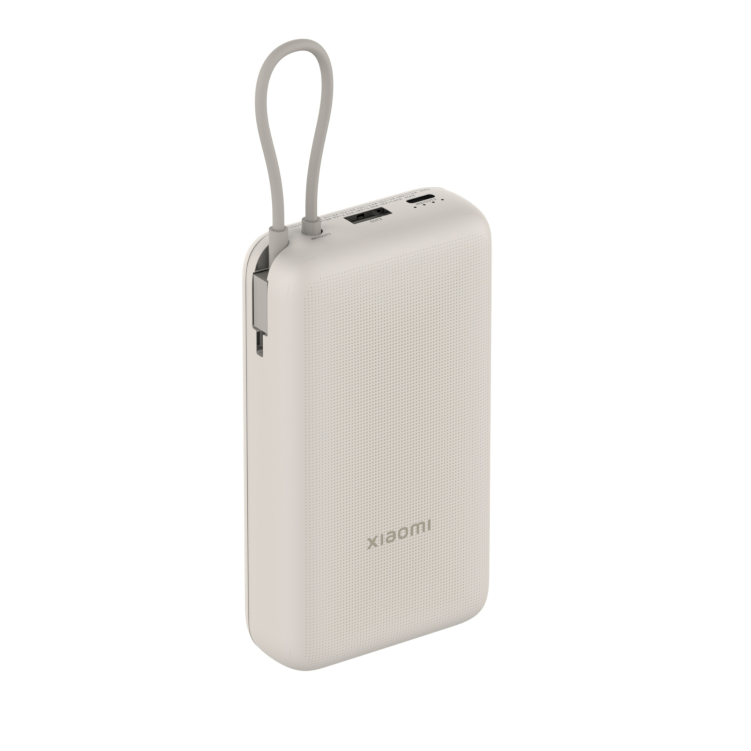 Xiaomi 33W Power Bank 20000mAh (Integrated Cable) - Tan