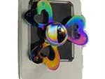 Sceedo Fidget Spinner 3 Arm Heart Chrome