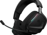 Corsair Void v2 MAX Wireless Gaming Headset; Simultaneous 2.4GHz and Bluetooth; Dolby Atmos; PC/PlayStation/Mobile; Carbon.