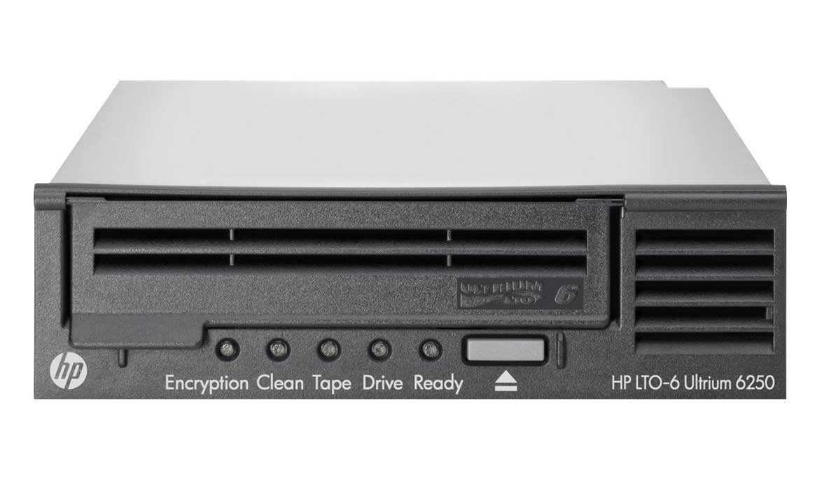 HP StoreEver LTO-6 Ultrium (2.5TB / 6.25TB), HH SAS 6250, Internal Tape Drive