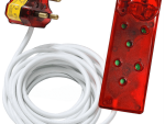 Ellies 4-Way High Surge Extension Lead - 5m