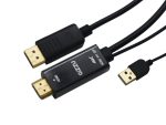 Gizzu 4K HDMI to DP Cable (1.8m) - Black