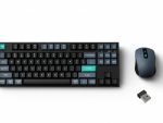 Keychron B33 80% TKL Wireless Keyboard and Mouse Combo - Black/Green