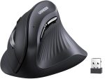 UGreen Multi-Mode Vertical Mouse Bluetooth and 2.4G Wireless -Black