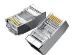 UGreen NW111 RJ45 Cat6 Ethernet Network Head 100 Pack - Silver/Transpa