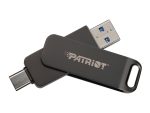 Patriot Rage R550 256GB USB3.2 Swing Type A to Type-C Flash Drive