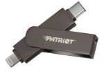Patriot iLuxe Stick C 256GB USB 3.2 GEN 1 Type C + Lightning Flash Drive - Black