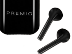 Premio V4 + Series TWS Earphones + Charging Case + Cover - Black