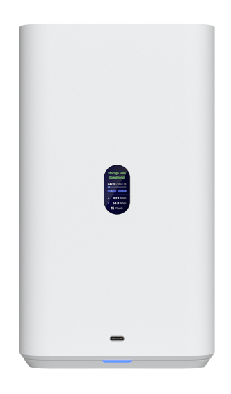 Ubiquiti UniFi White UNAS 2.5Gbps Ethernet 2x 3.5" HDD bays | UNAS-2-W