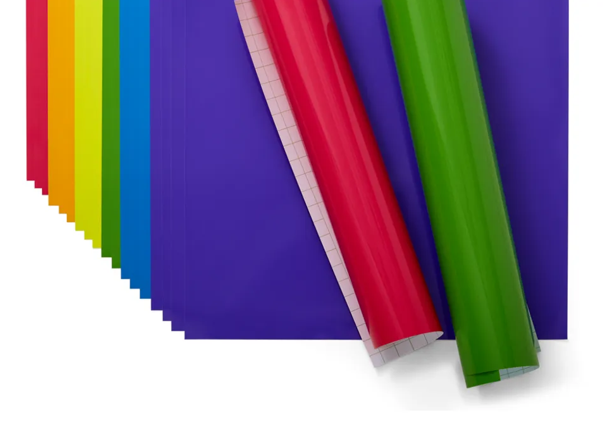 Cricut Premium Vinyl Permanent 30x30cm 6-sheet Sampler